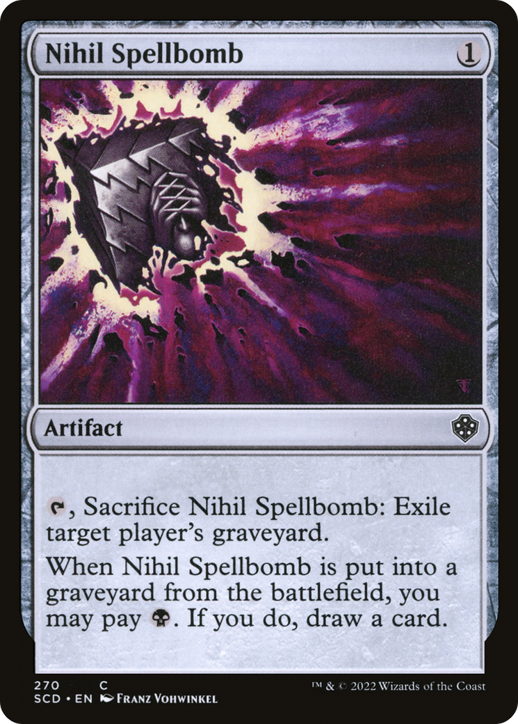 Nihil Spellbomb [Starter Commander Decks] | Arkham Games and Comics