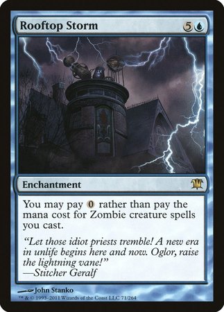 Rooftop Storm [Innistrad] | Arkham Games and Comics