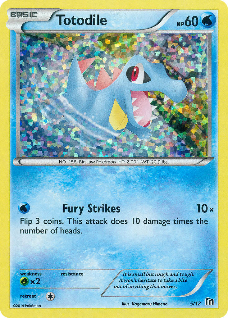 Totodile (5/12) [McDonald's Promos: 2016 Collection] | Arkham Games and Comics