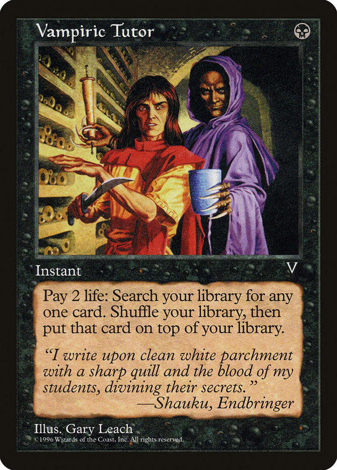 Vampiric Tutor [Visions] | Arkham Games and Comics