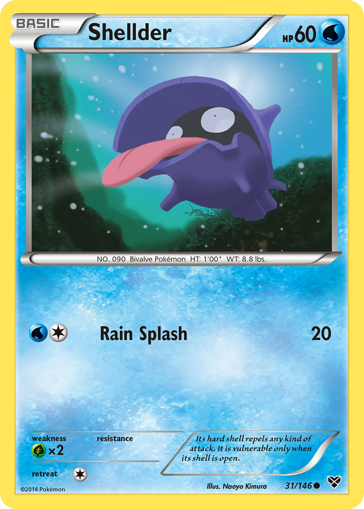 Shellder (31/146) [XY: Base Set] | Arkham Games and Comics