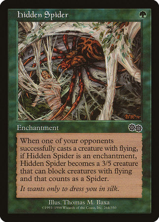 Hidden Spider [Urza's Saga] | Arkham Games and Comics