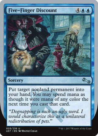Five-Finger Discount [Unstable] | Arkham Games and Comics