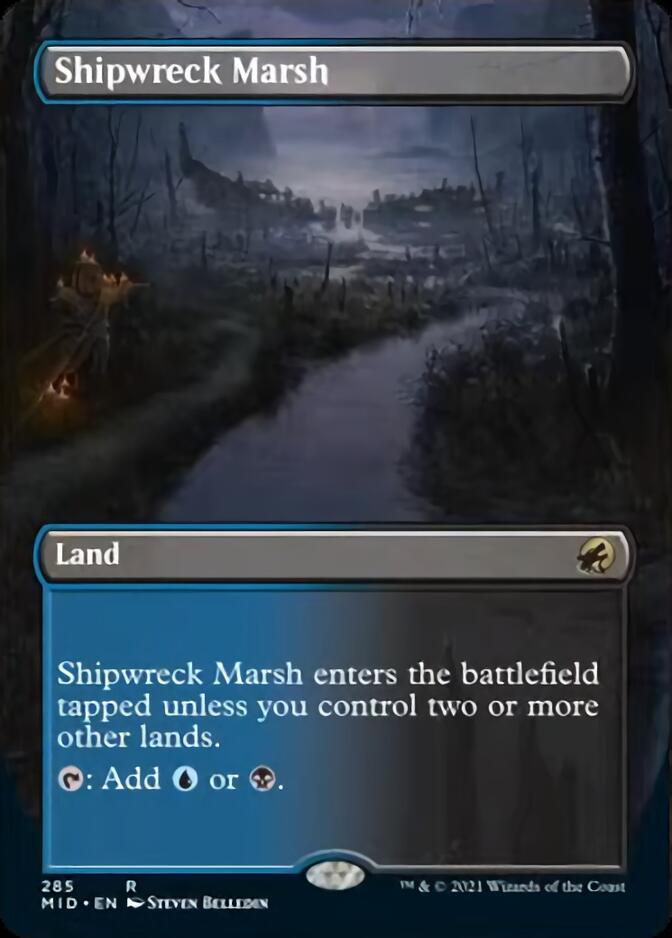 Shipwreck Marsh (Borderless) [Innistrad: Midnight Hunt] | Arkham Games and Comics