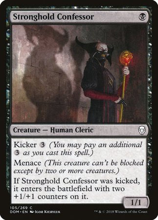 Stronghold Confessor [Dominaria] | Arkham Games and Comics