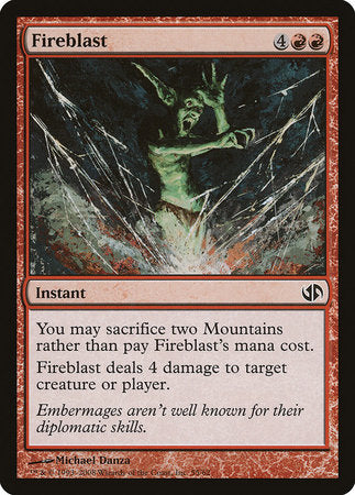 Fireblast [Duel Decks: Jace vs. Chandra] | Arkham Games and Comics
