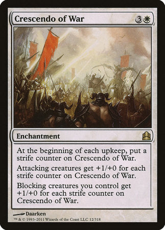 Crescendo of War [Commander 2011] | Arkham Games and Comics