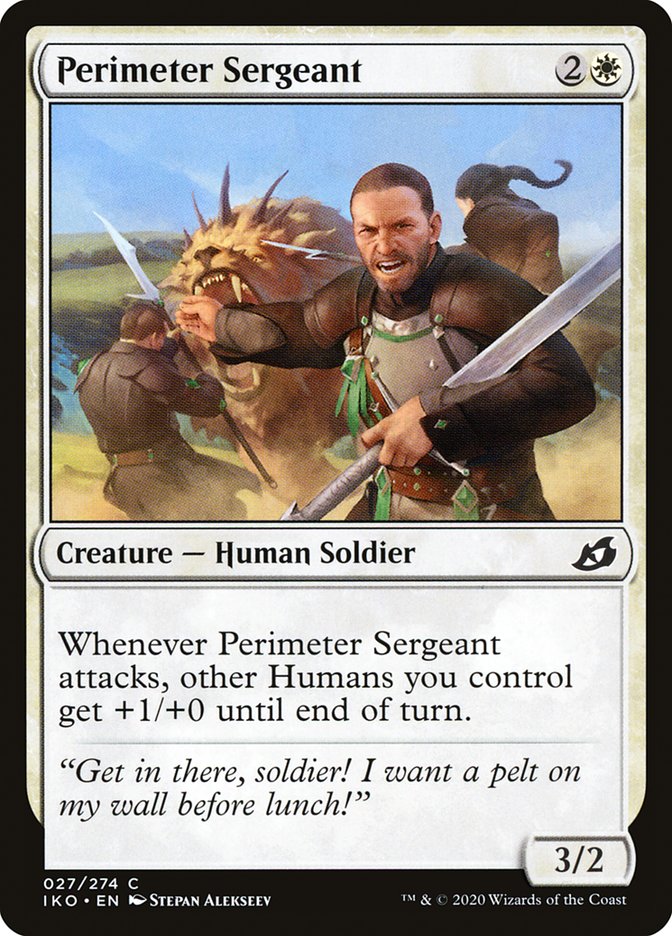 Perimeter Sergeant [Ikoria: Lair of Behemoths] | Arkham Games and Comics