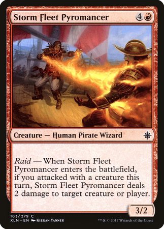 Storm Fleet Pyromancer [Ixalan] | Arkham Games and Comics