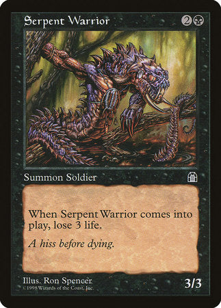 Serpent Warrior [Stronghold] | Arkham Games and Comics