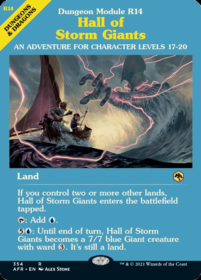 Hall of Storm Giants (Dungeon Module) [Dungeons & Dragons: Adventures in the Forgotten Realms] | Arkham Games and Comics