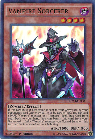 Vampire Sorcerer [MP14-EN151] Ultra Rare | Arkham Games and Comics