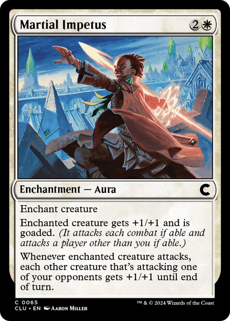 Martial Impetus [Ravnica: Clue Edition] | Arkham Games and Comics