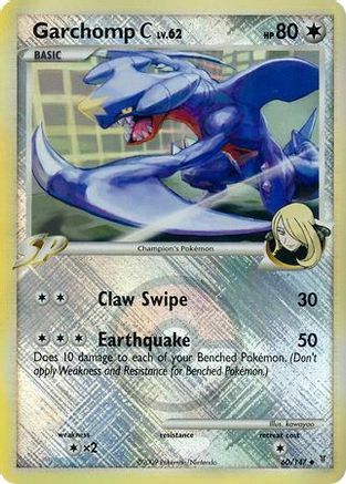 Garchomp C (60/147) (League Promo) [Platinum: Supreme Victors] | Arkham Games and Comics