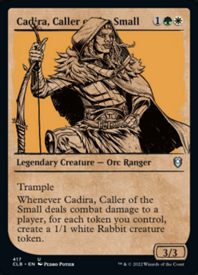 Cadira, Caller of the Small (Showcase) [Commander Legends: Battle for Baldur's Gate] | Arkham Games and Comics