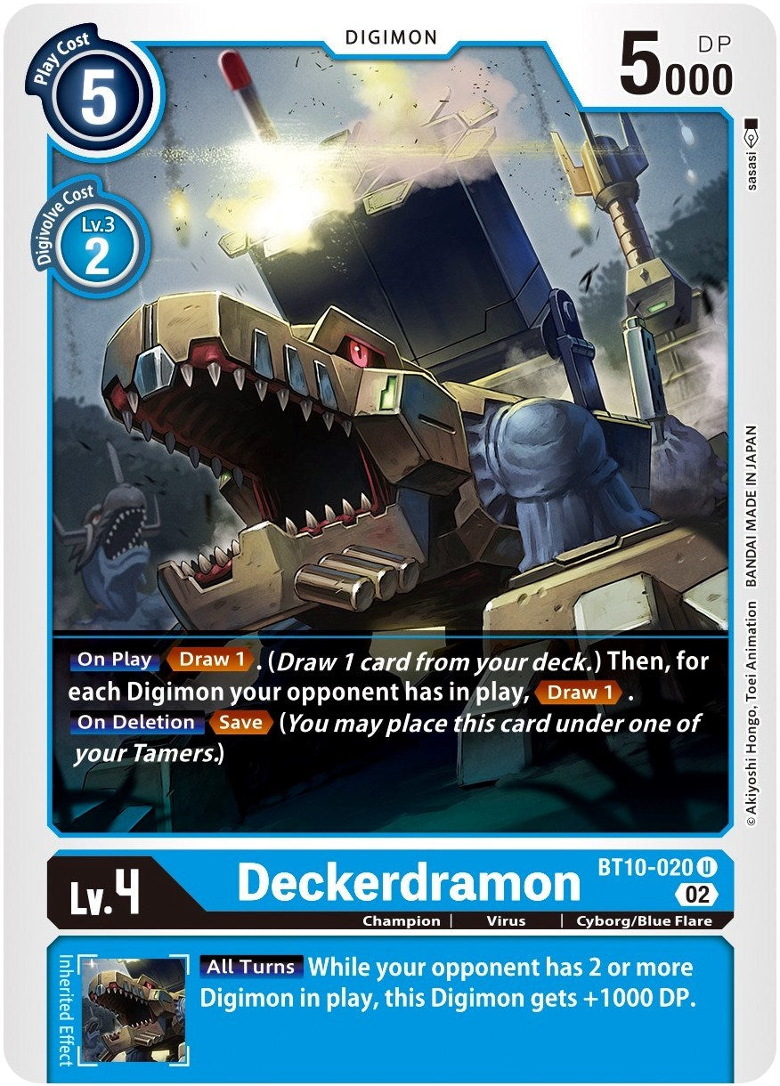 Deckerdramon [BT10-020] [Xros Encounter] | Arkham Games and Comics