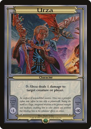 Urza (Oversize) [Vanguard Series] | Arkham Games and Comics