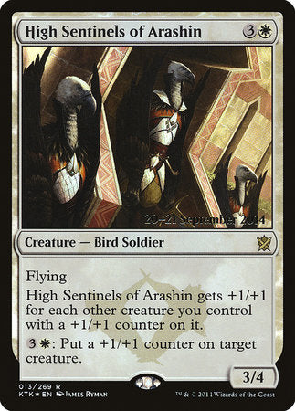 High Sentinels of Arashin [Khans of Tarkir Promos] | Arkham Games and Comics