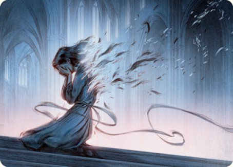 Fading Hope Art Card [Innistrad: Midnight Hunt Art Series] | Arkham Games and Comics