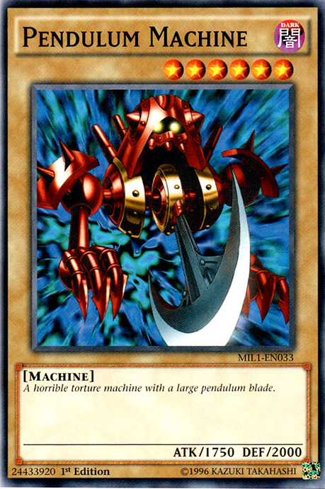 Pendulum Machine [MIL1-EN033] Common | Arkham Games and Comics