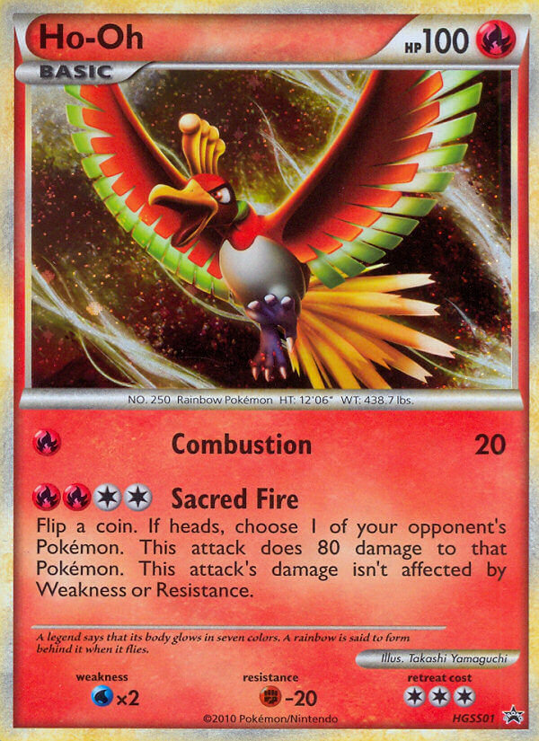 Ho-Oh (HGSS01) [HeartGold & SoulSilver: Black Star Promos] | Arkham Games and Comics