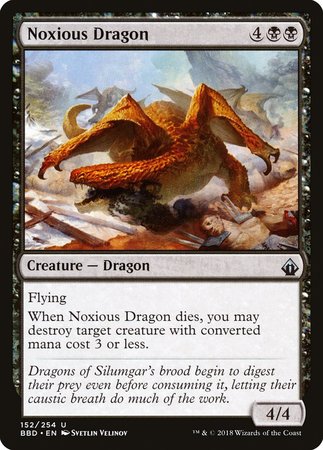 Noxious Dragon [Battlebond] | Arkham Games and Comics