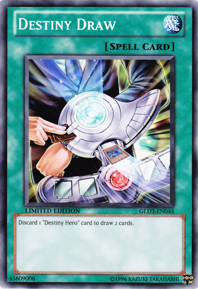 Destiny Draw [GLD3-EN044] Common | Arkham Games and Comics