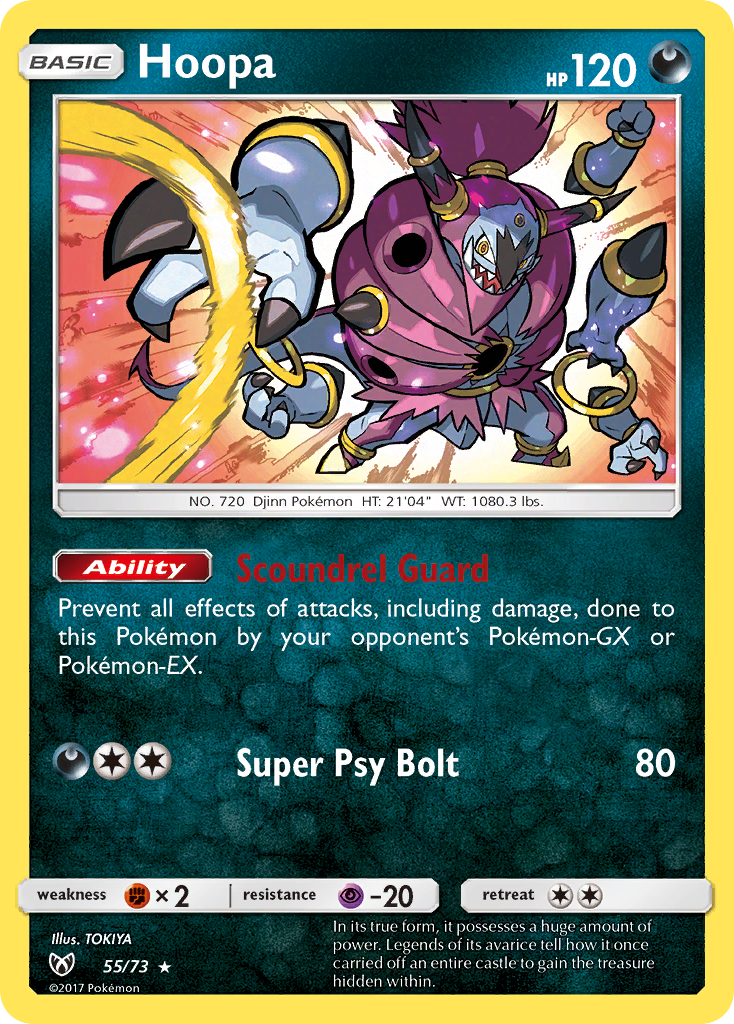 Hoopa (55/73) [Sun & Moon: Shining Legends] | Arkham Games and Comics