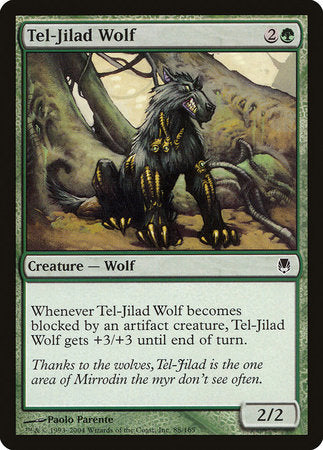 Tel-Jilad Wolf [Darksteel] | Arkham Games and Comics