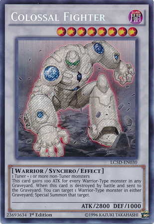 Colossal Fighter [LC5D-EN030] Secret Rare | Arkham Games and Comics