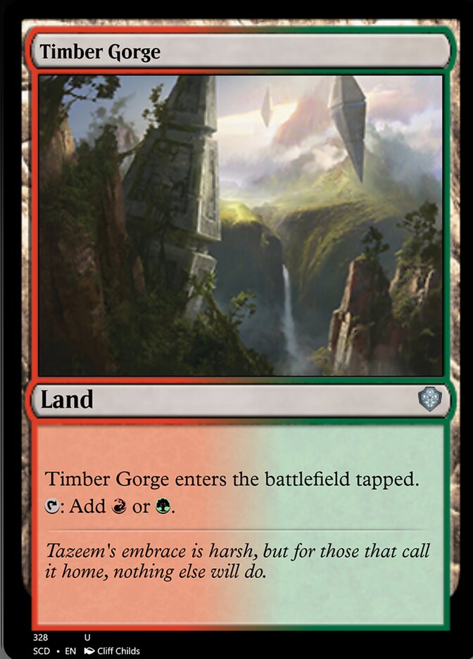 Timber Gorge [Starter Commander Decks] | Arkham Games and Comics