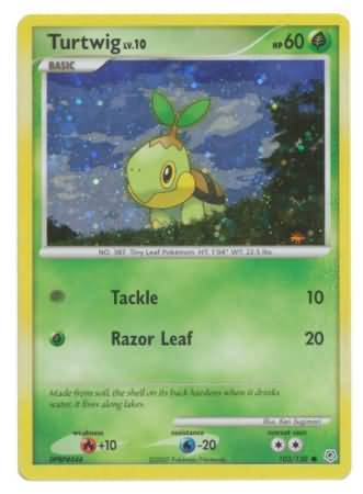 Turtwig (103/130) (Cosmos Holofoil) [Diamond & Pearl: Base Set] | Arkham Games and Comics