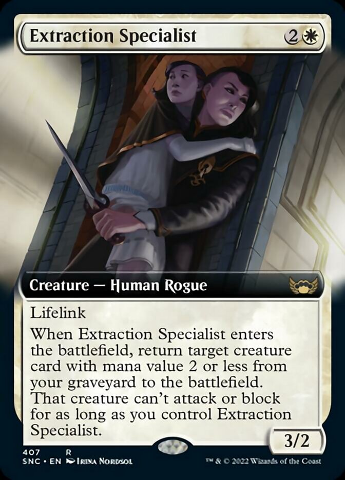 Extraction Specialist (Extended Art) [Streets of New Capenna] | Arkham Games and Comics