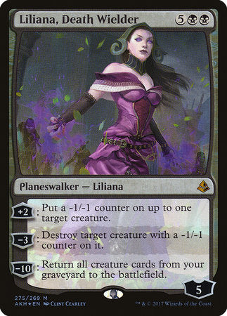 Liliana, Death Wielder [Amonkhet] | Arkham Games and Comics