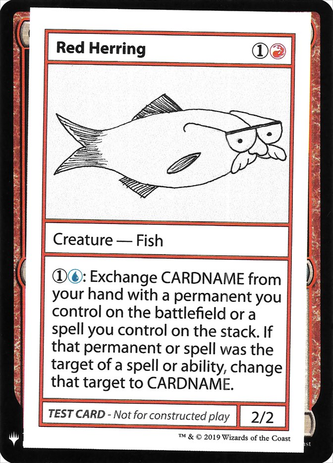 Red Herring [Mystery Booster Playtest Cards] | Arkham Games and Comics