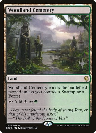 Woodland Cemetery [Dominaria Promos] | Arkham Games and Comics