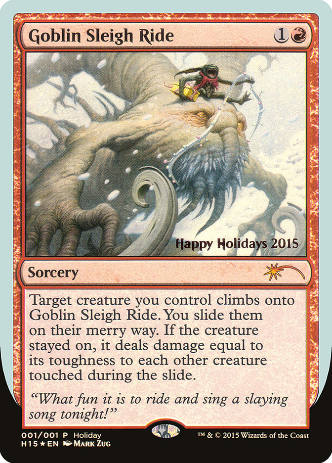 Goblin Sleigh Ride [Happy Holidays] | Arkham Games and Comics