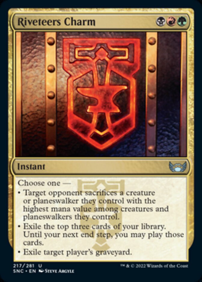 Riveteers Charm [Streets of New Capenna] | Arkham Games and Comics
