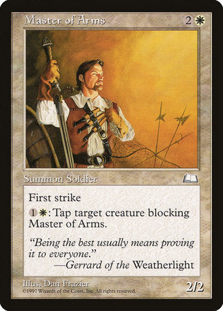 Master of Arms [Weatherlight] | Arkham Games and Comics