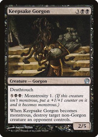 Keepsake Gorgon [Theros] | Arkham Games and Comics