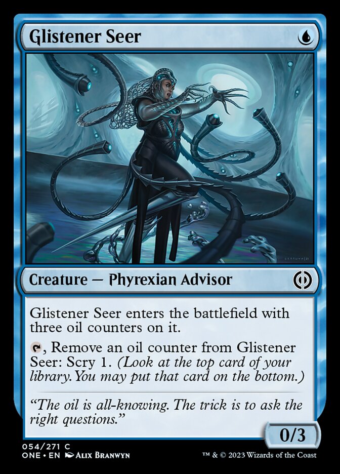 Glistener Seer [Phyrexia: All Will Be One] | Arkham Games and Comics