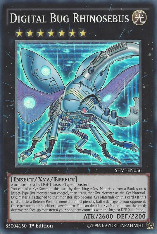 Digital Bug Rhinosebus [SHVI-EN056] Super Rare | Arkham Games and Comics