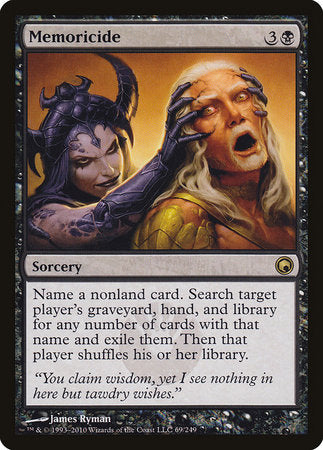 Memoricide [Scars of Mirrodin] | Arkham Games and Comics