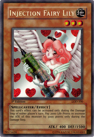 Injection Fairy Lily [LOD-100] Secret Rare | Arkham Games and Comics