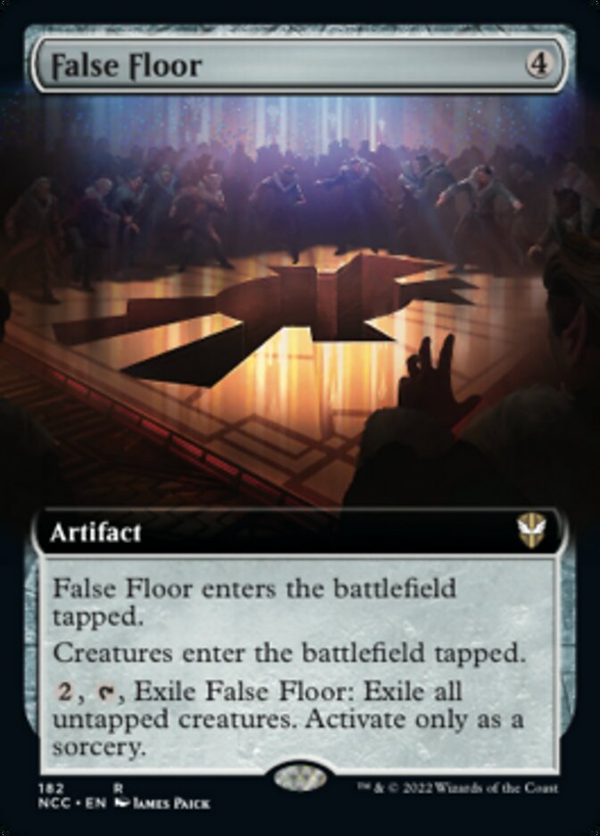 False Floor (Extended Art) [Streets of New Capenna Commander] | Arkham Games and Comics