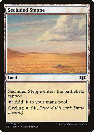 Secluded Steppe [Commander 2014] | Arkham Games and Comics