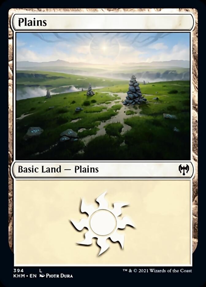 Plains (394) [Kaldheim] | Arkham Games and Comics