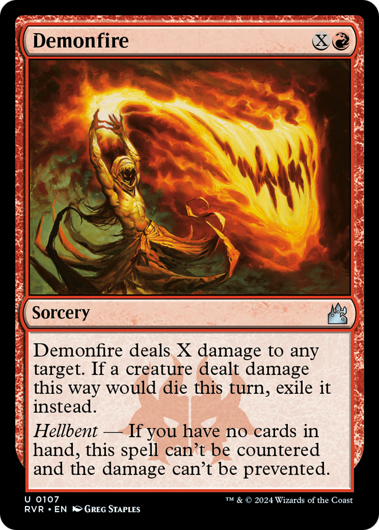 Demonfire [Ravnica Remastered] | Arkham Games and Comics