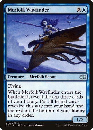 Merfolk Wayfinder [Duel Decks: Merfolk vs. Goblins] | Arkham Games and Comics