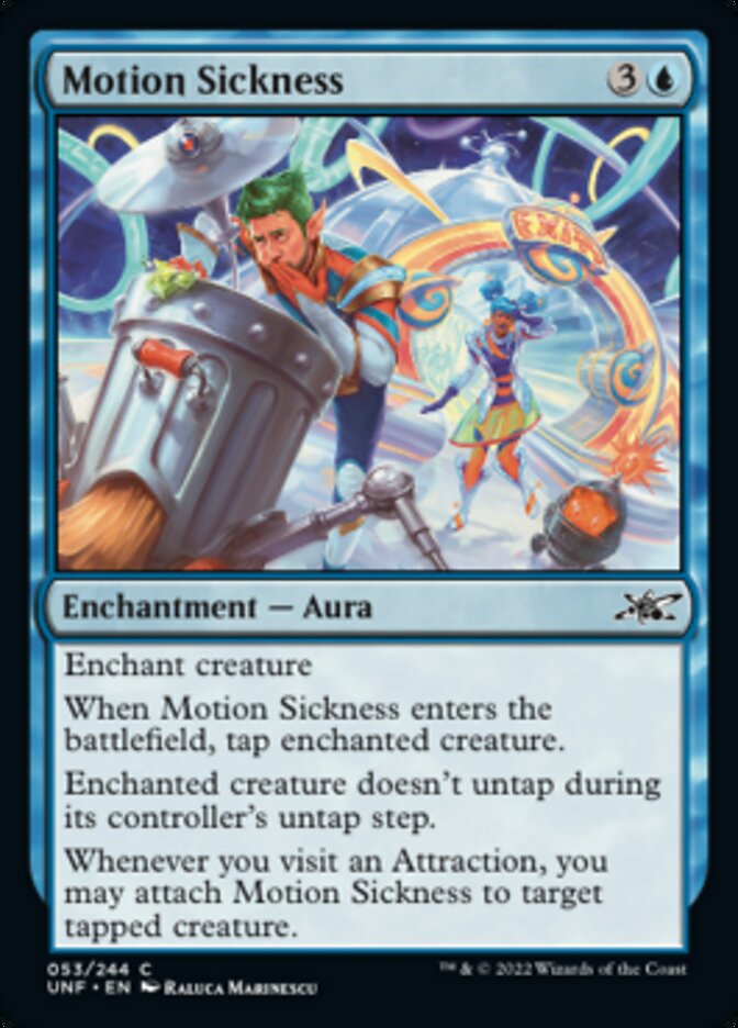 Motion Sickness [Unfinity] | Arkham Games and Comics